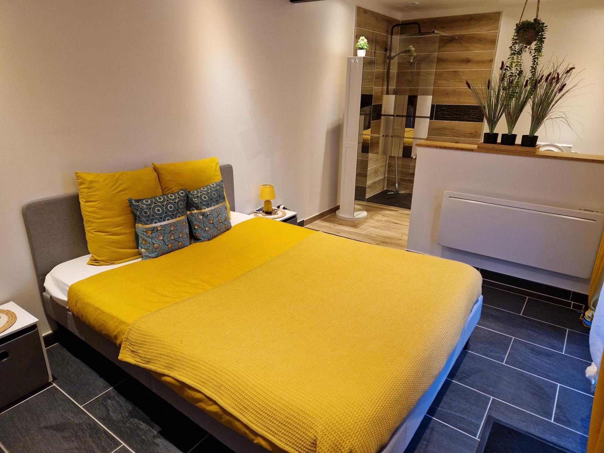 Grand Studio 2 Personnes Saint-Amand-Mont-Rond Extérieur photo